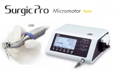 Аппарат для хирургии и имплантологии: Физиодиспенсер Surgic Pro OPT